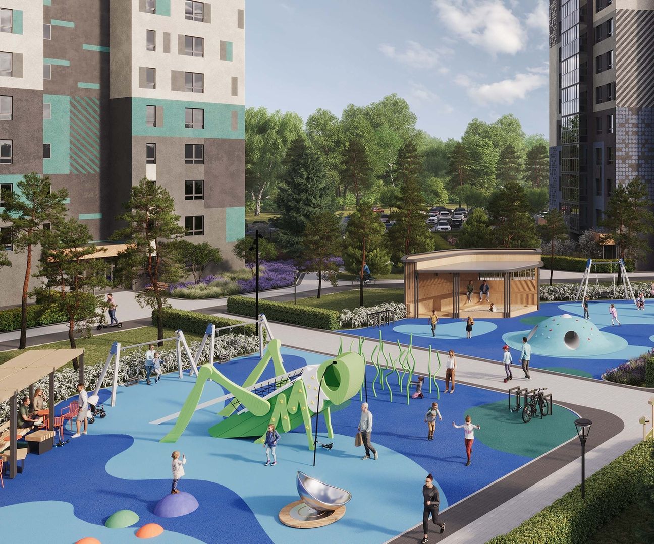 Эко-квартал «На Кедровой»‎ №12