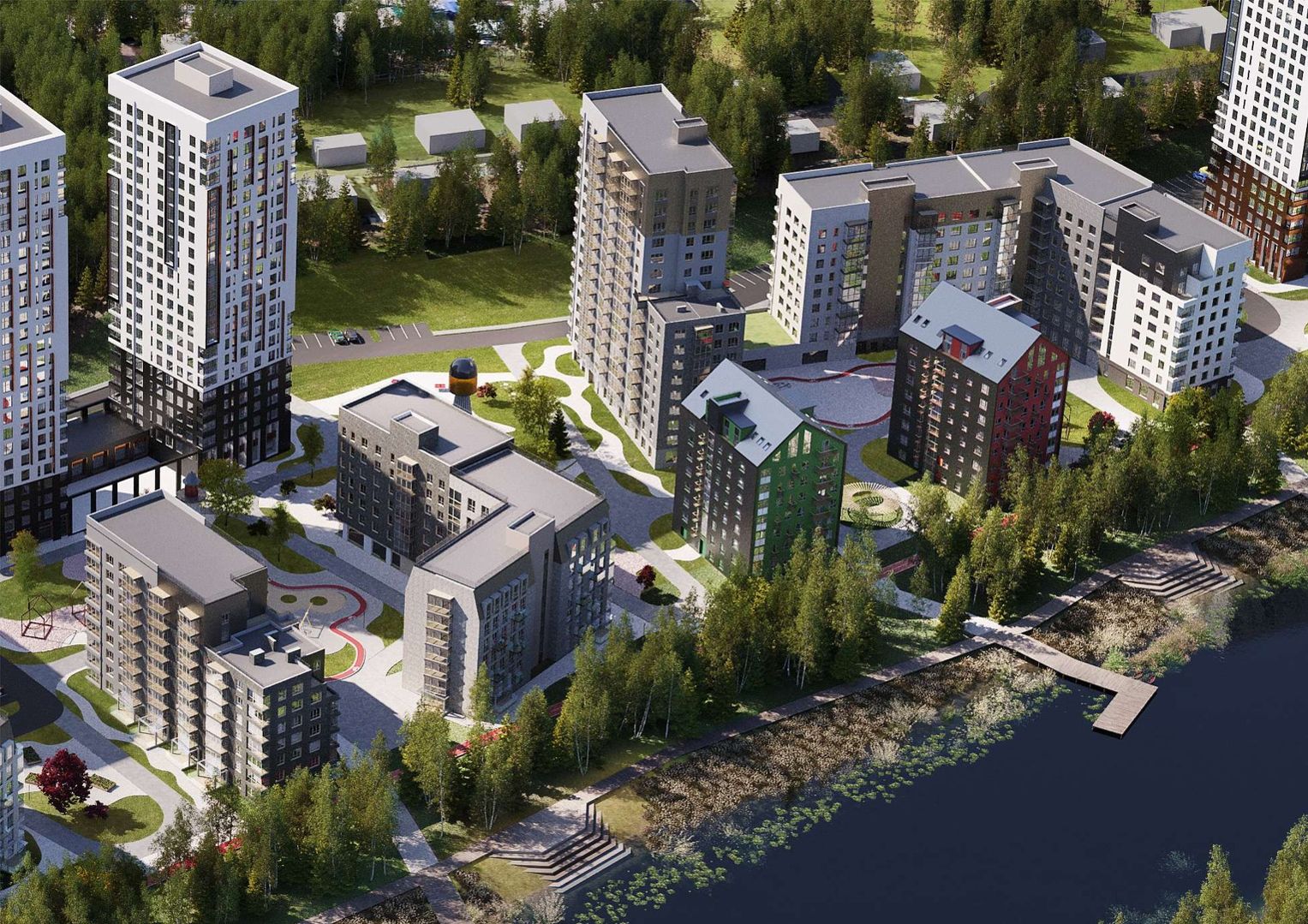 Скандинавские кварталы №14