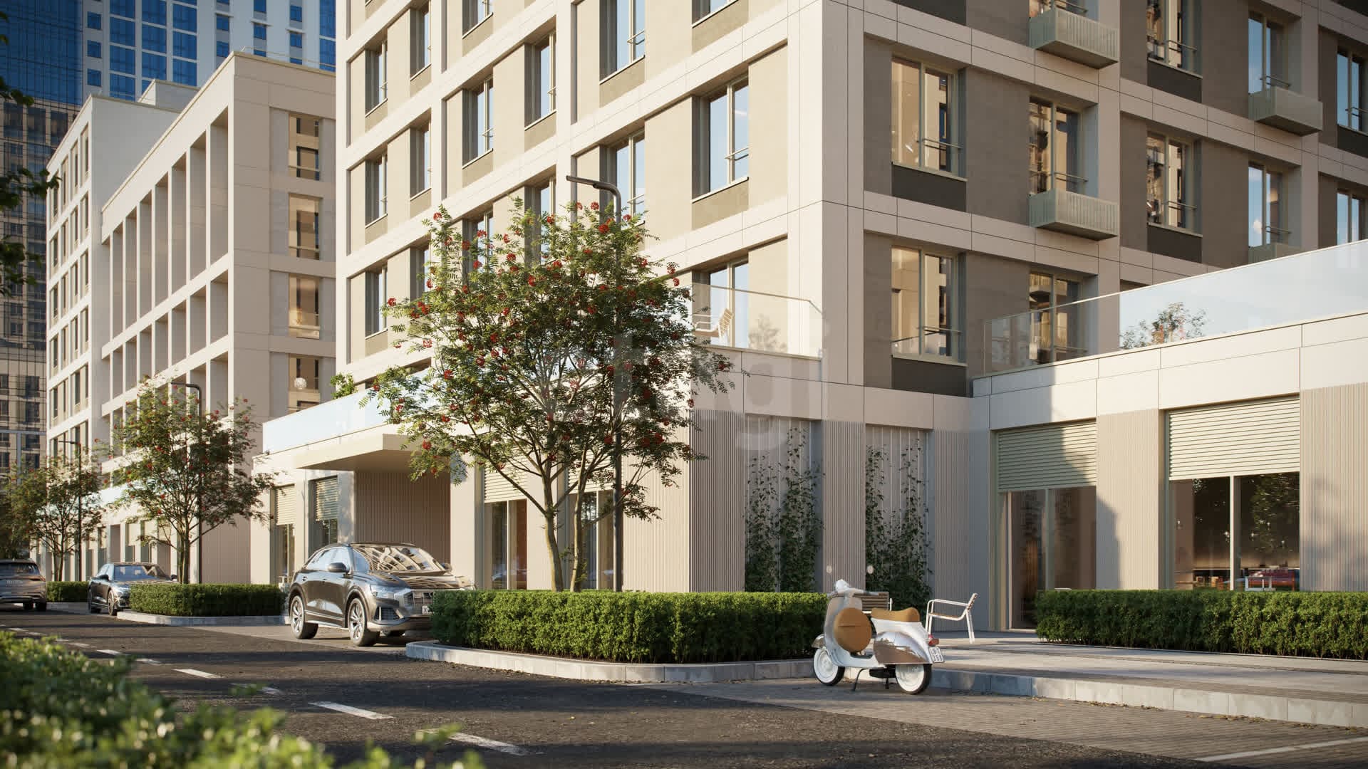 Город на озере №3